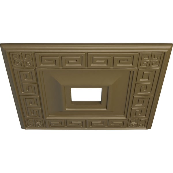 Eris Ceiling Medallion (Fits Canopies Up To 9 7/8), 18W X 18H X 3 1/2ID X 1 1/8P